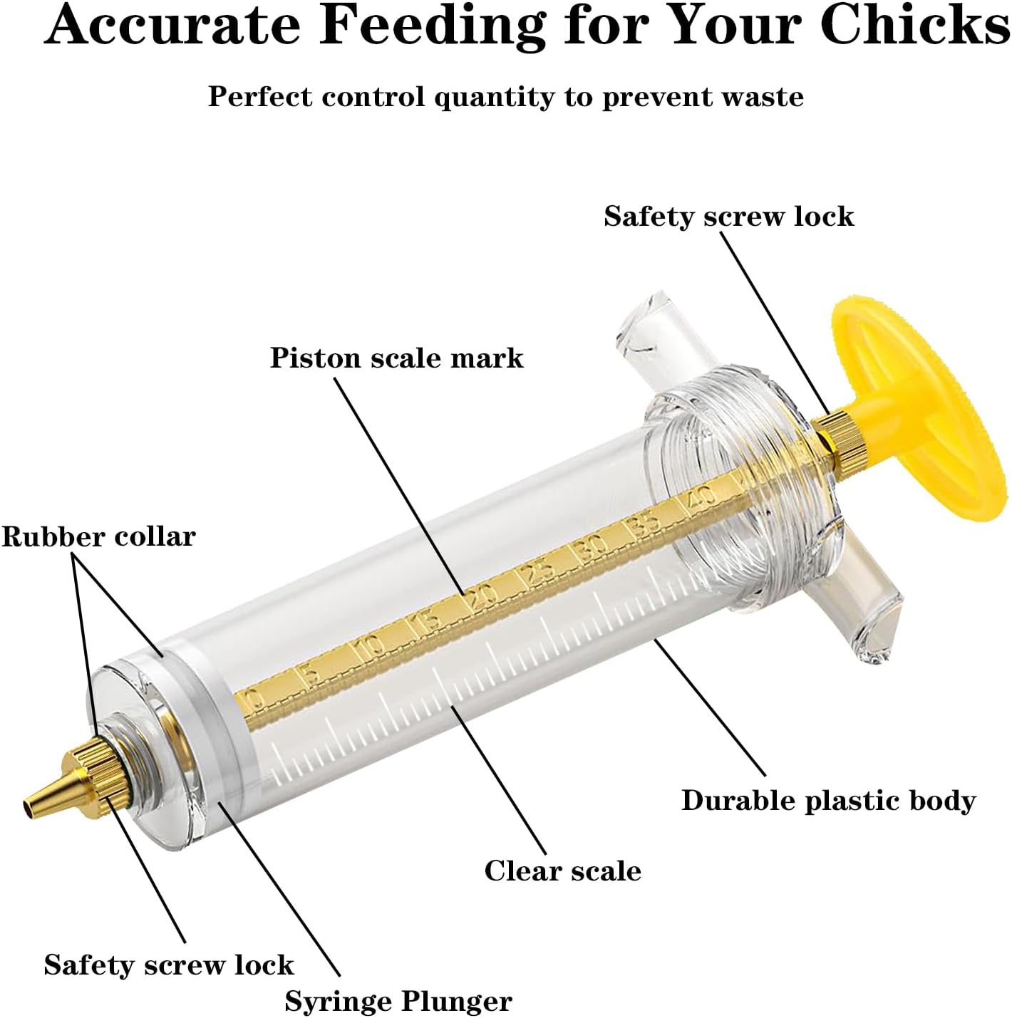 Baby Bird Feeding Syringe Set, 12-Piece Small Pet Parrot Feeder Hand Feeding Tubes Kit, Parrot Feeder Tubes Measuring Tools, for Baby Birds Small Pet