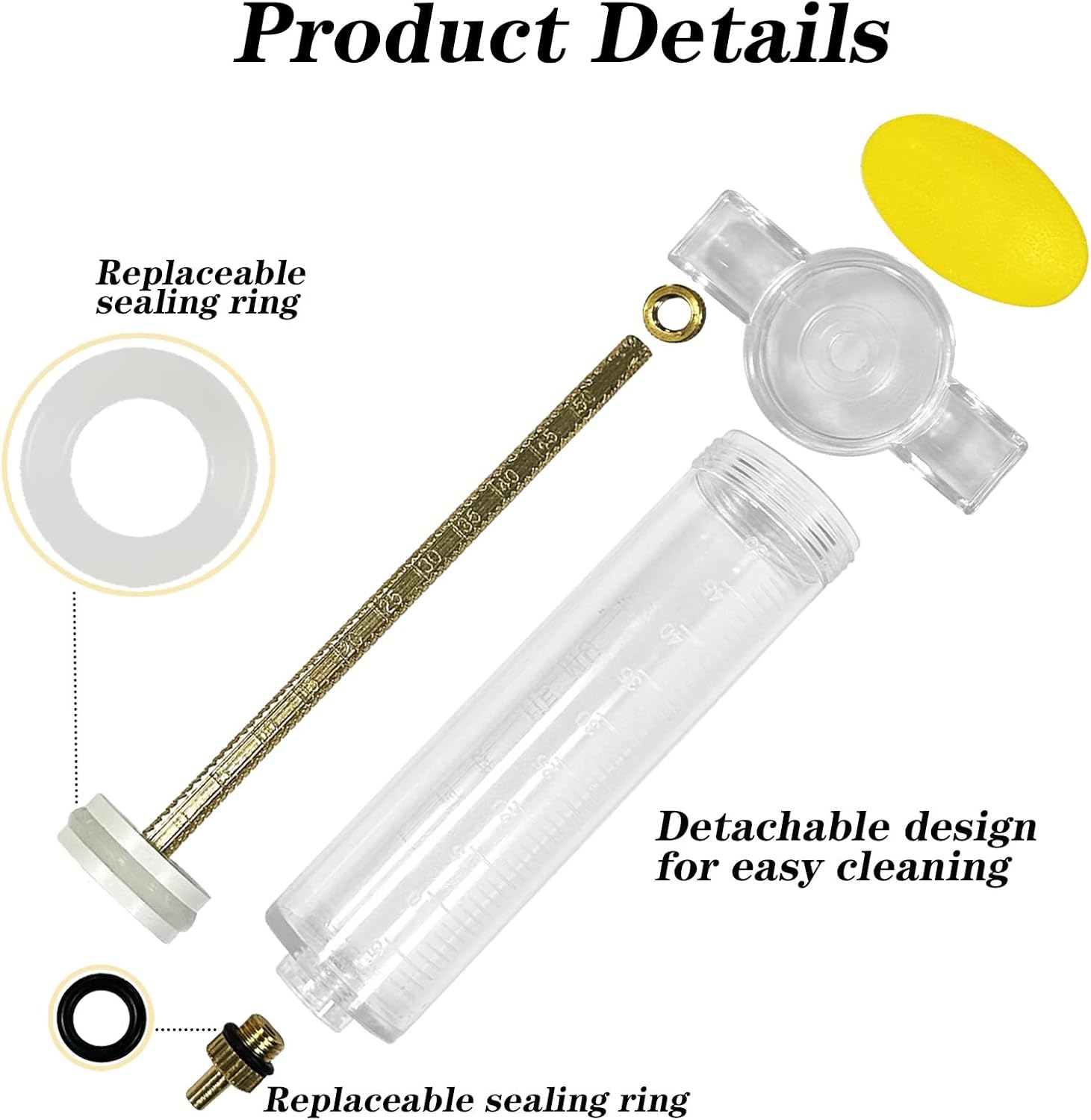 Baby Bird Feeding Syringe Set, 12-Piece Small Pet Parrot Feeder Hand Feeding Tubes Kit, Parrot Feeder Tubes Measuring Tools, for Baby Birds Small Pet