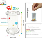 Bird Foraging Toys,Interactive Parrot Training Puzzle & Treat Dispenser, Durable Plastic Enrichment Toys for Cockatiels, Conures, Parakeets, Budgies(Pack4)