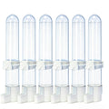 Automatic Bird Water Dispenser Cage Hanging Water Feeder with Anti-Spill Design for Parakeet Canary Small Parrot Lovebirds (2PCS 140ml Water Dispenser)