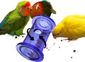 Bird Foraging Toys,Interactive Parrot Training Puzzle & Treat Dispenser, Durable Plastic Enrichment Toys for Cockatiels, Conures, Parakeets, Budgies(Pack4)