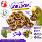Bonka Bird Toys 3893 Pk24 Mahogany Sliced Pods Foot Talon Craft Part Bird Toys Parakeet Cockatiel Conure